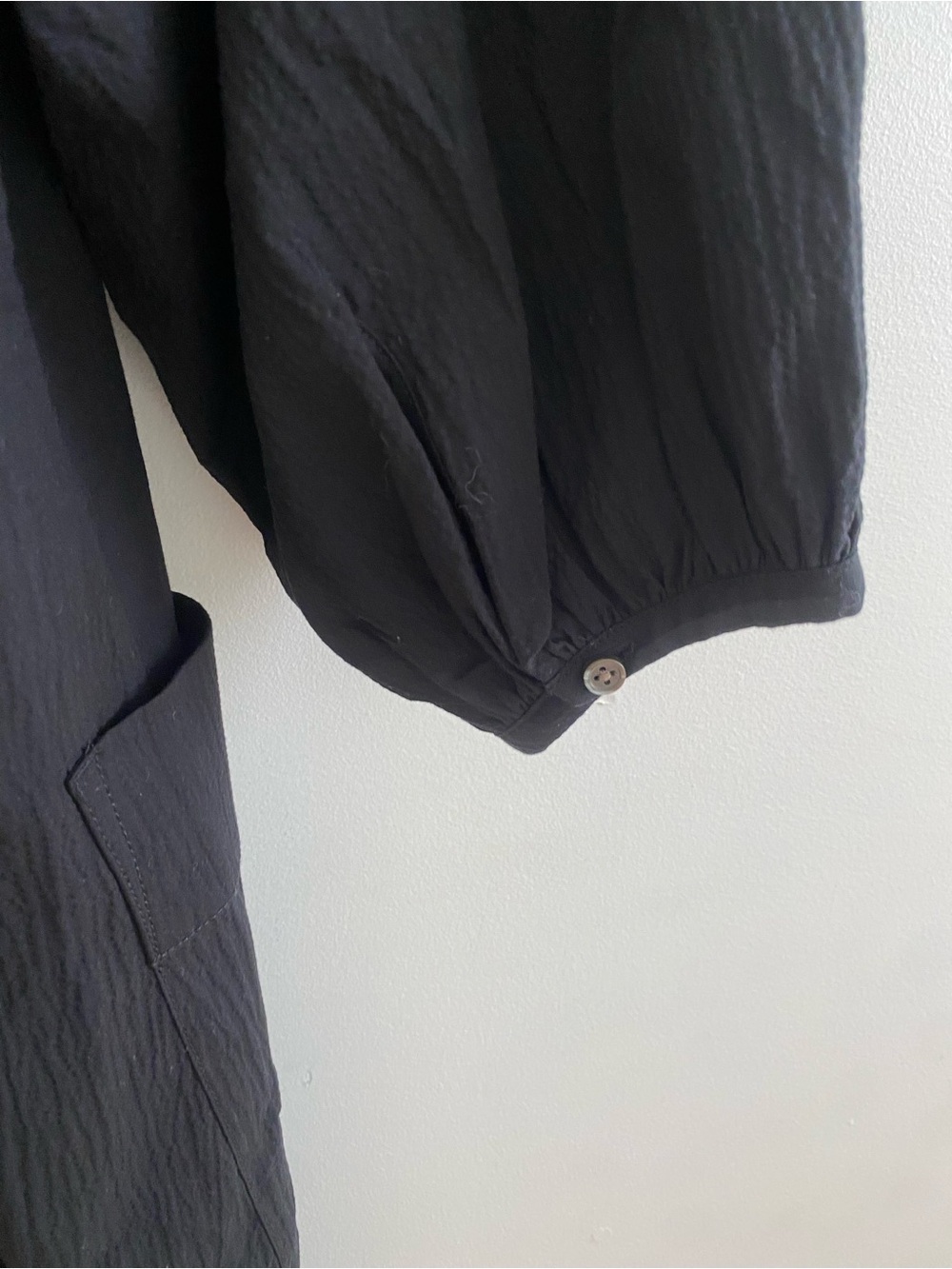 Everlane Puff Sleeve Dress View 4